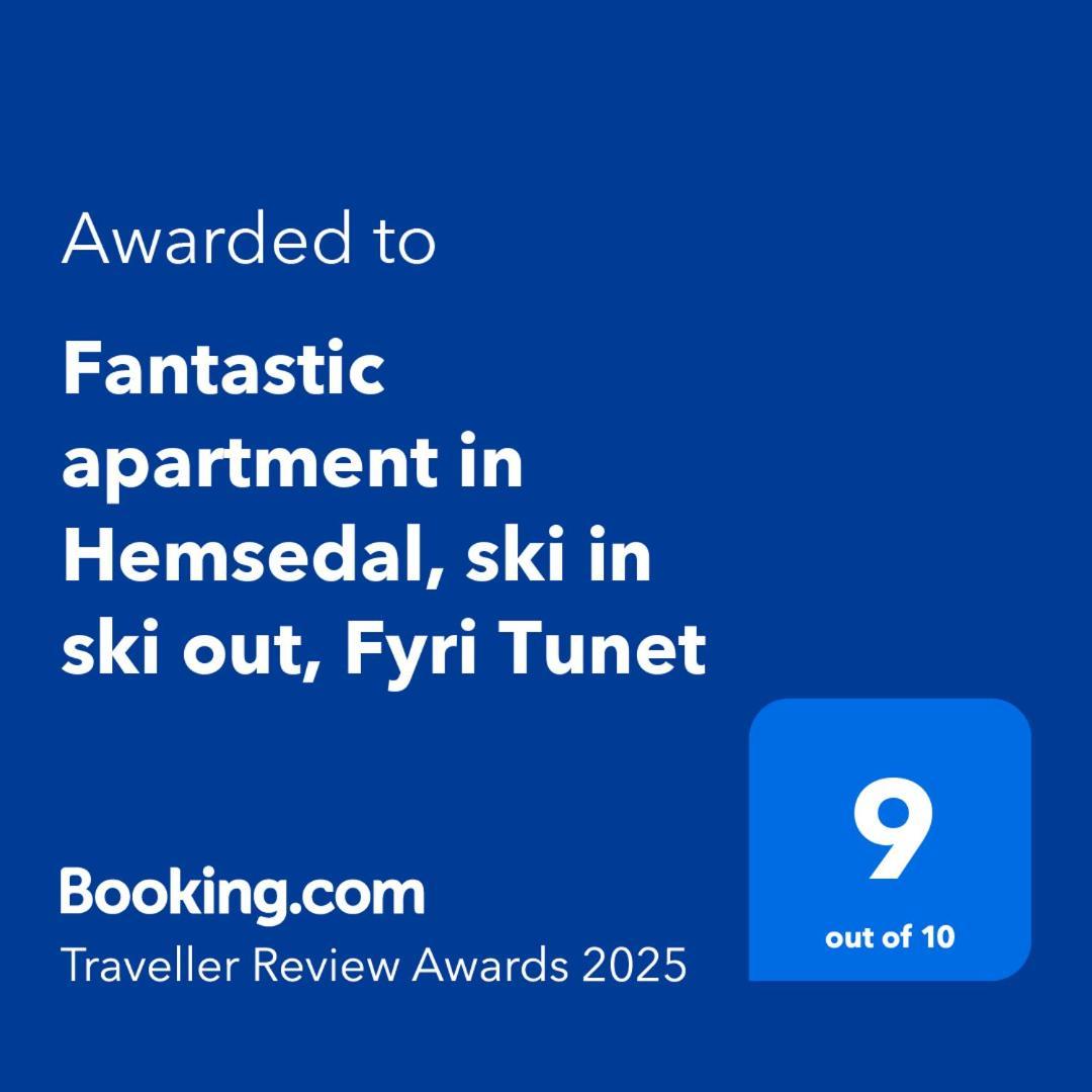 Fantastic Apartment In Hemsedal, Ski In Ski Out, Fyri Tunet Eksteriør bilde